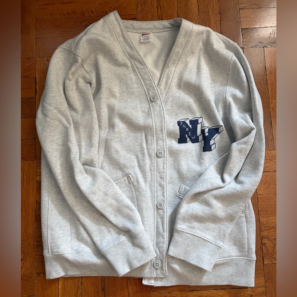 J.Crew Varsity Cardigan
